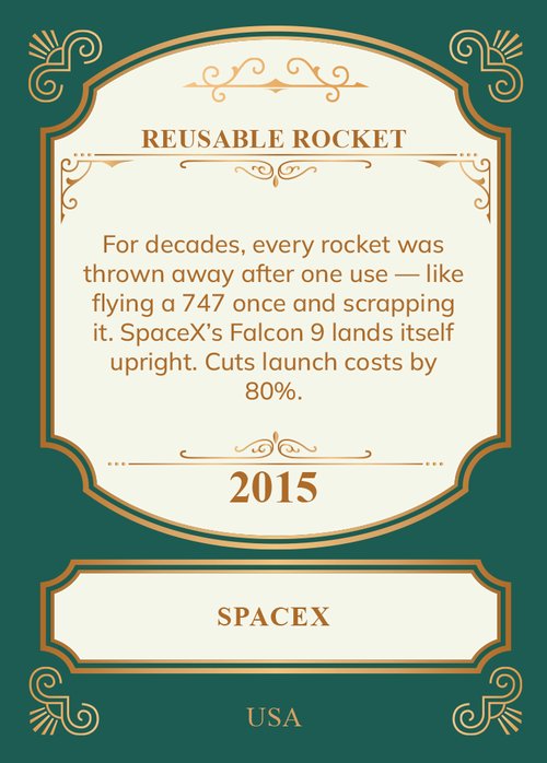 Reusable Rocket (back)