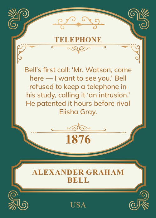 Telephone (back)